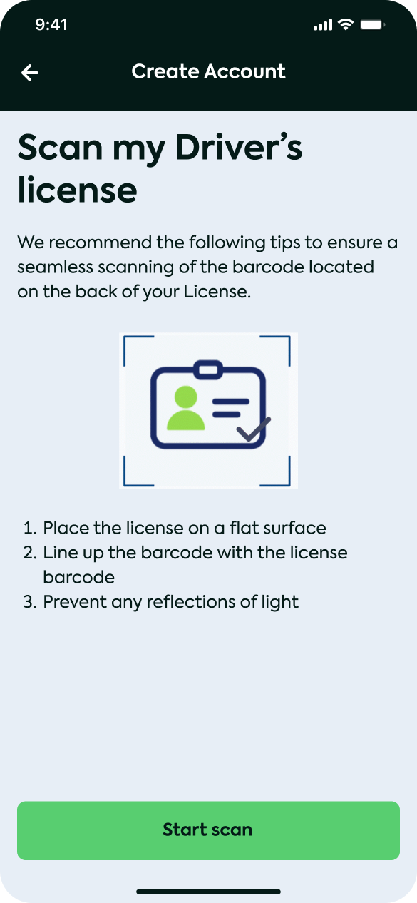V3 age verification · success path with ID scan
