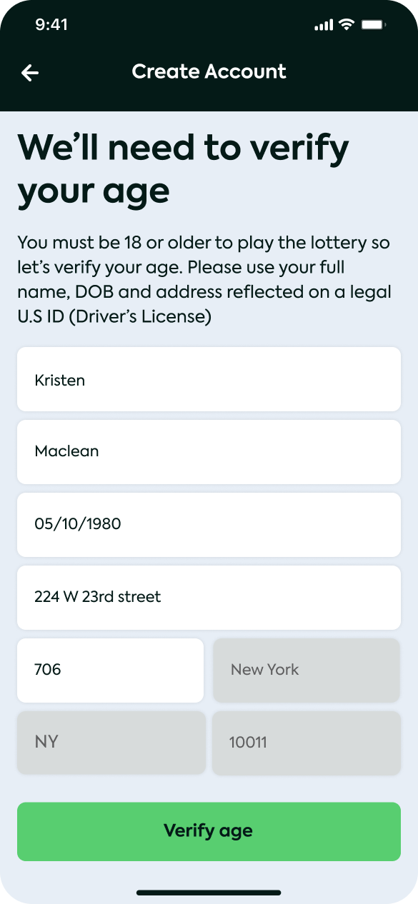Home address auto-search · Screen 4