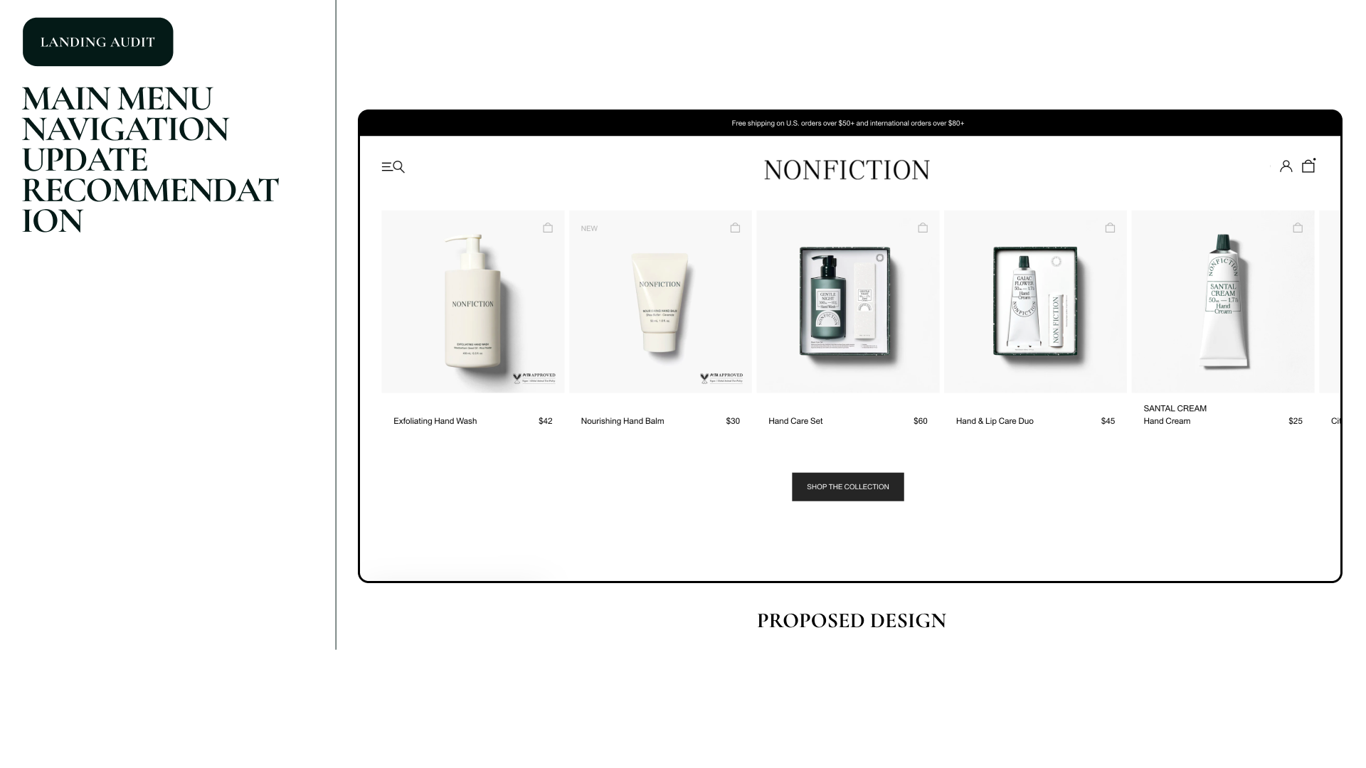 APV Optimization · Menu — After 1 (navigation update recommendation)